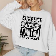 "Suspect Claims"... Crewneck - Image 2