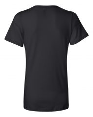 Warnica "Together" V Neck T-Shirt - Black - Image 5