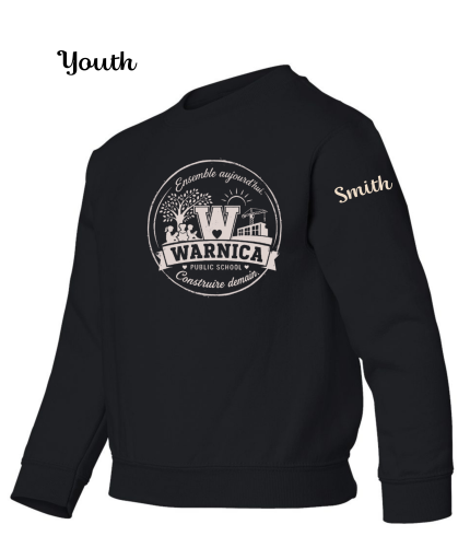 Warnica "Together" Youth Crewneck Sweatshirt
